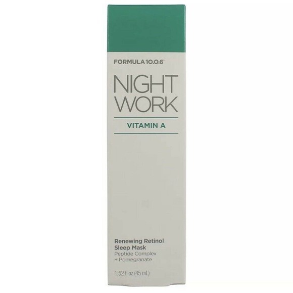 Formula 10.0.6 Night Work Renewing Retinol Sleep Mask, 1.52 fl oz